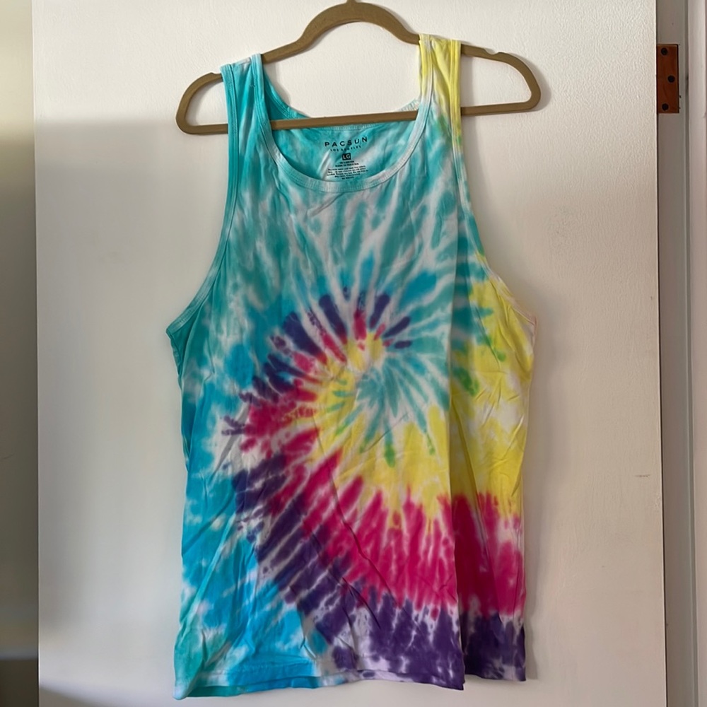 PacSun Tie Dye Tank Top
